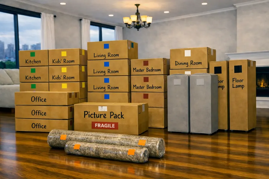 1Pro Moving crew at work in Metro Vancouver