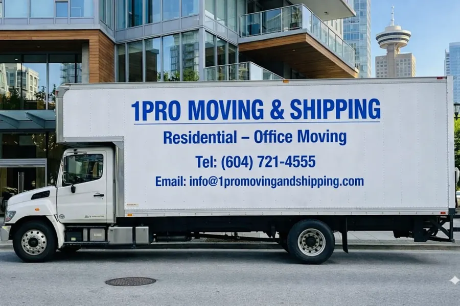 1Pro Moving crew at work in Metro Vancouver